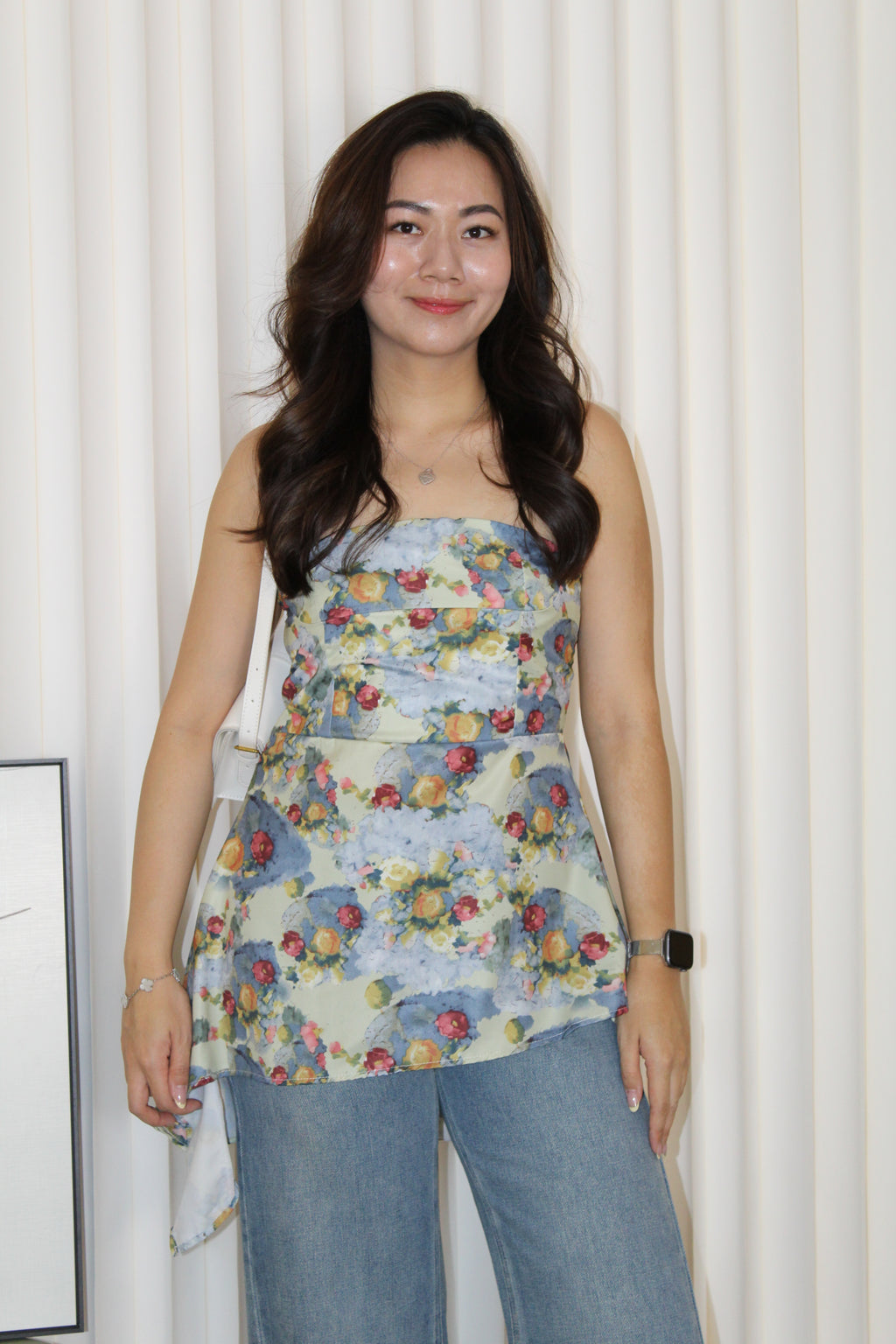 Aiko Floral Tube Top