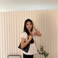 Kate Flare Top (White)