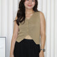 Anna Knit Vest Top (White)