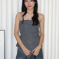 Remedy Stripes Tube Top (Brown)