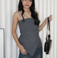 Remedy Stripes Tube Top (Brown)