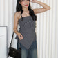 Remedy Stripes Tube Top (Brown)