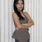 Remedy Stripes Tube Top (Brown)