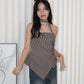 Remedy Stripes Tube Top (Brown)