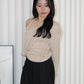 Amelia Two Piece Top (Khaki)