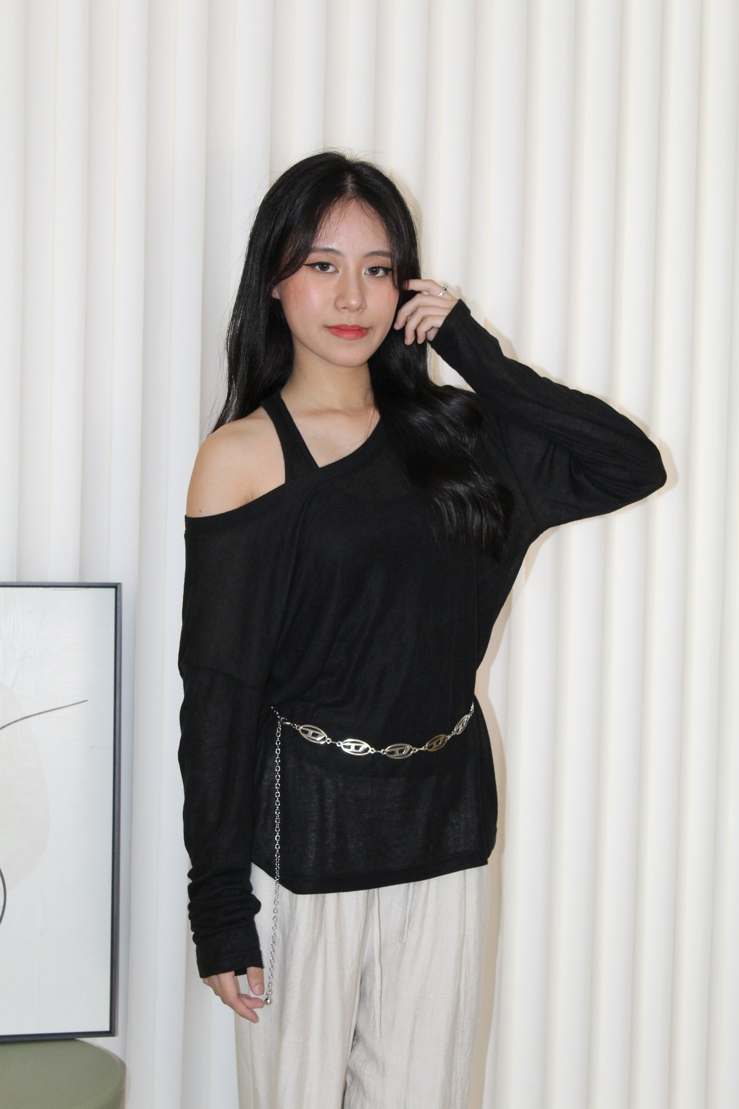 Amelia Two Piece Top (Khaki)