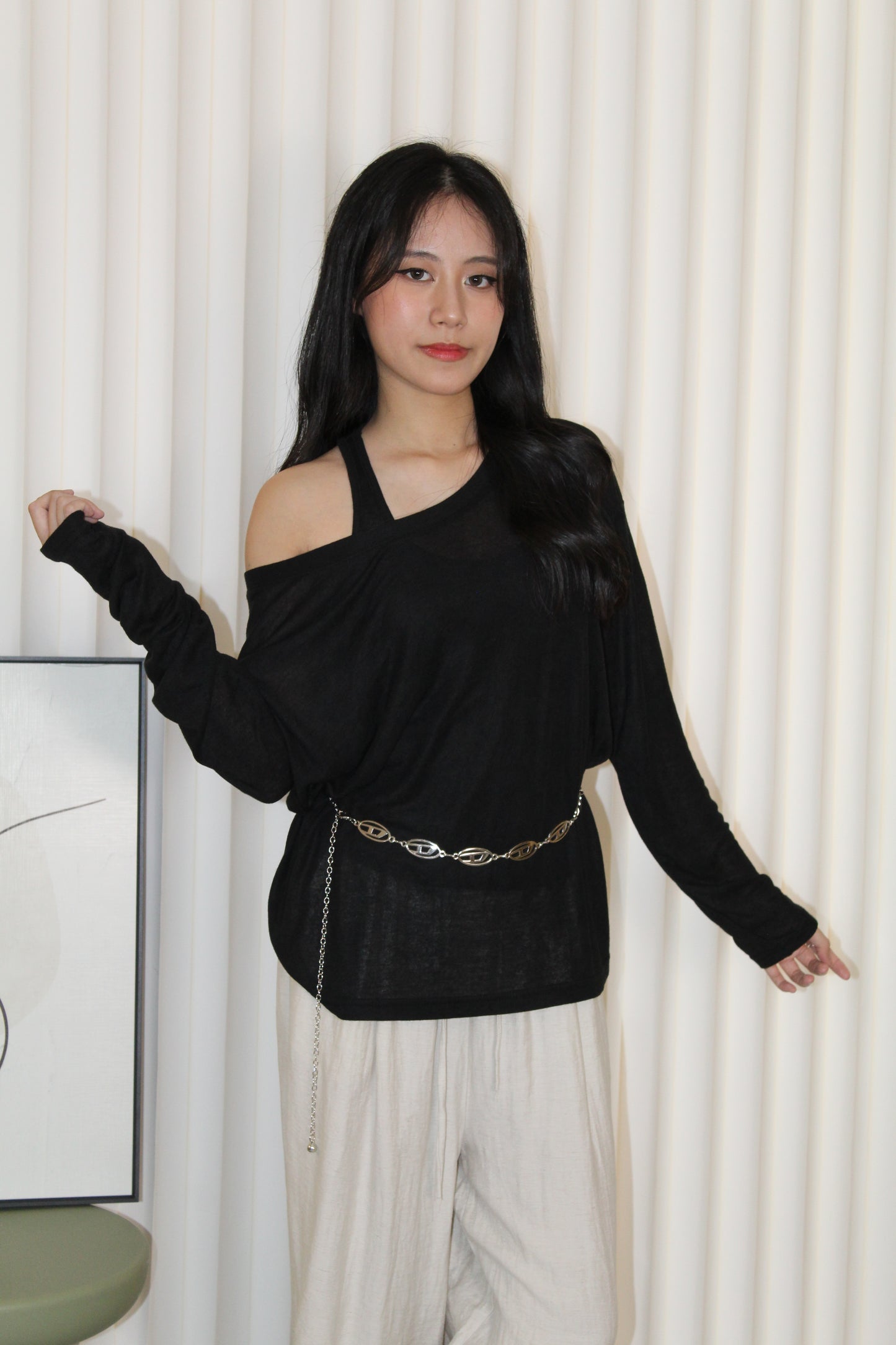 Amelia Two Piece Top (Khaki)