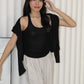 Amelia Two Piece Top (Khaki)