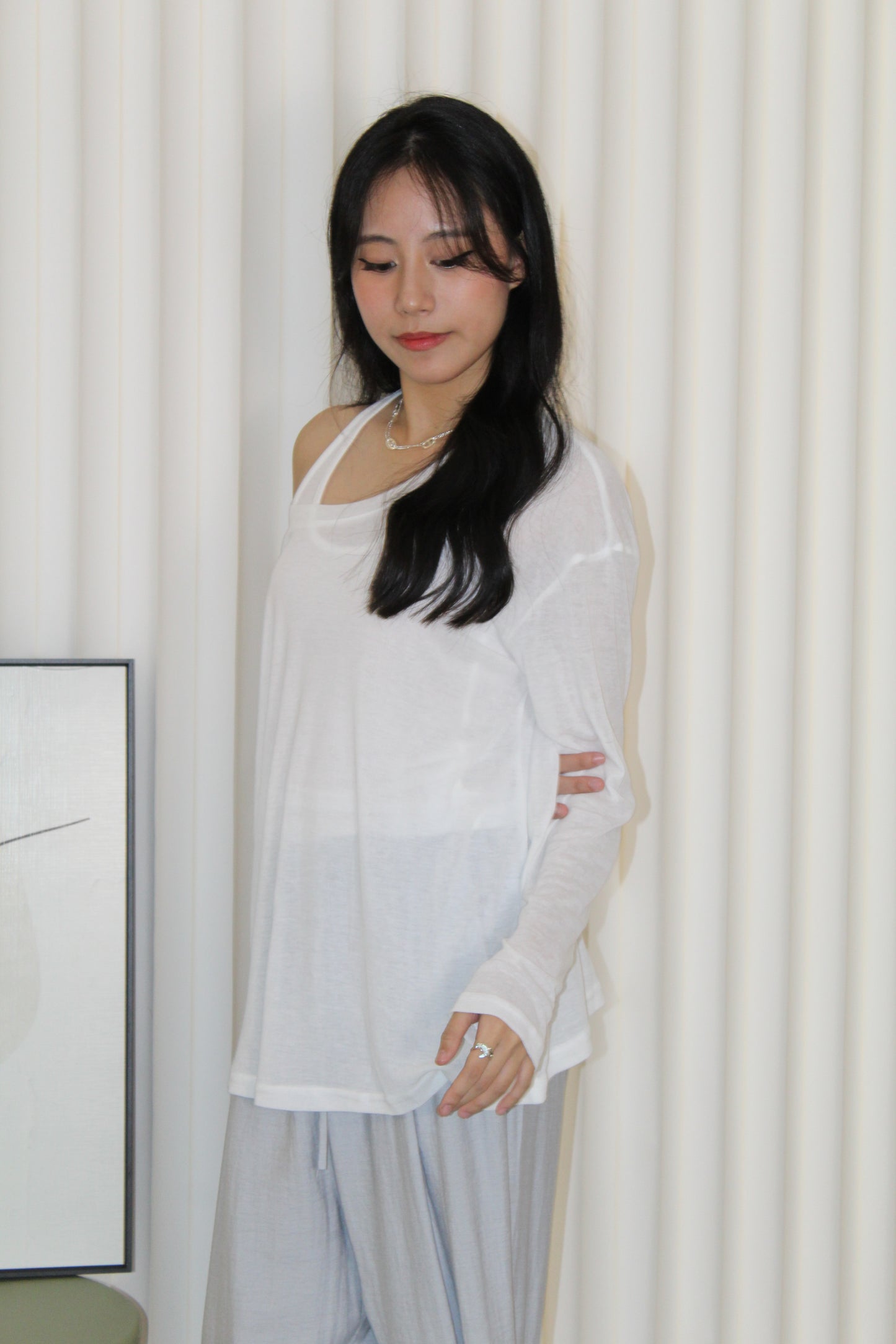 Amelia Two Piece Top (Khaki)
