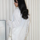 Zeriah Button Up Blouse Top (White)