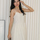 Hazel Eyelet Midaxi Dress (Cream)