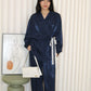 Ainsley Two Piece Pants Set (Blue)