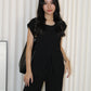 Azura Stripes Two Piece Set (Black)