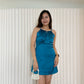 Hailey Mini Dress (Blue)