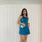 Hailey Mini Dress (Blue)