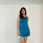 Hailey Mini Dress (Blue)