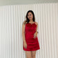 Hailey Mini Dress (Red)