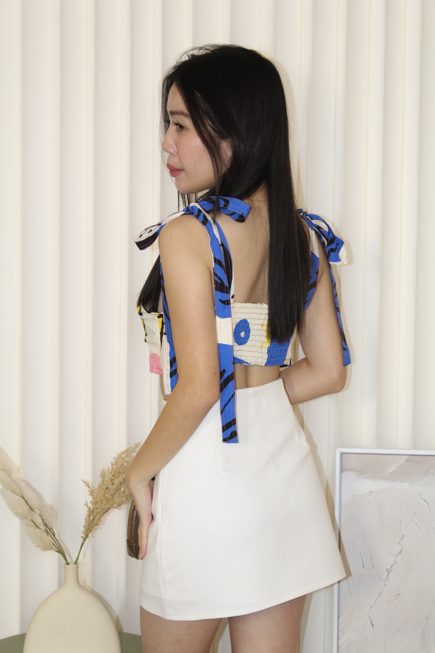 Claire Abstract Cami Top