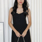 Hazel Eyelet Midaxi Dress (Cream)