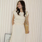 Keira Cotton Maxi Skirt (Cream)