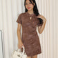 Presley Mini Cheongsam (Brown)