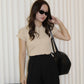 Connie Cotton Button Top (Grey)