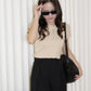Connie Cotton Button Top (Grey)