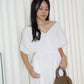 Jasper Casual Romper (White)