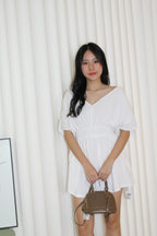 Jasper Casual Romper (White)