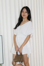 Jasper Casual Romper (White)