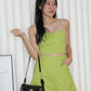 Dani Two Piece Shorts Set (Green)