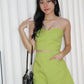 Dani Two Piece Shorts Set (Green)