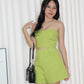 Dani Two Piece Shorts Set (Green)