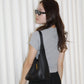 Connie Cotton Button Top (Grey)