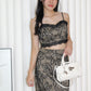 Teagan Lace Two Piece Set (Black)