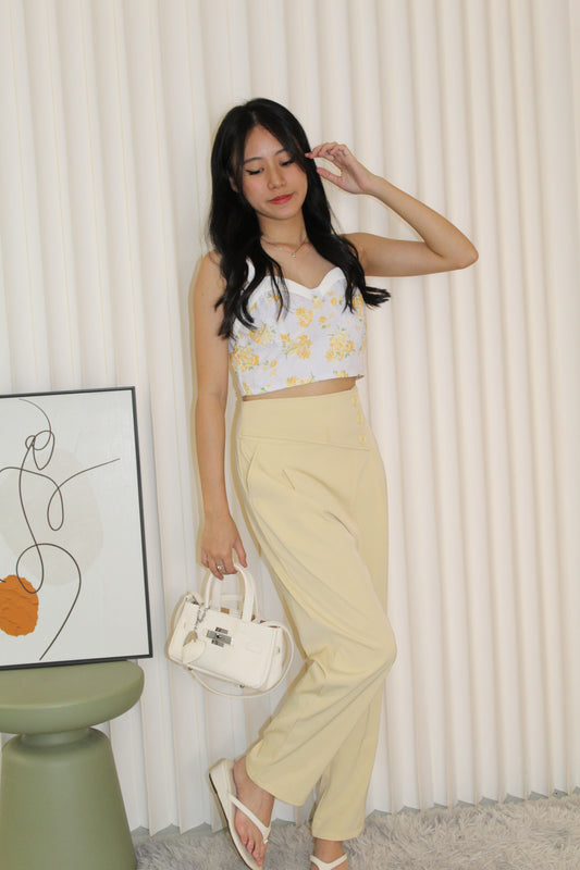 Bennie Suit Pants (Yellow)