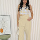 Bennie Suit Pants (Yellow)