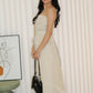 Maeve Cargo Tube Dress (Cream)