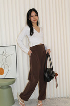 Bennie Suit Pants (Brown)