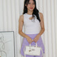Lilian High Waisted Shorts (Lilac)