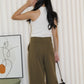 Olivia Straight Pants (Khaki)