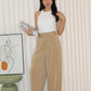 Shanti Pleated Long Pants (Brown)