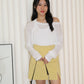 Finley Mini A-Line Skort (Yellow)