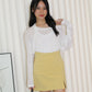 Finley Mini A-Line Skort (Yellow)