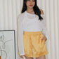 Tang Satin Shorts (Yellow)