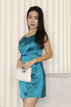 Hailey Mini Dress (Blue)