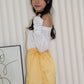 Tang Satin Shorts (Yellow)