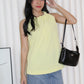 Gigi Braid Halter Top (Yellow)