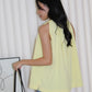 Gigi Braid Halter Top (Yellow)