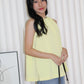 Gigi Braid Halter Top (Yellow)